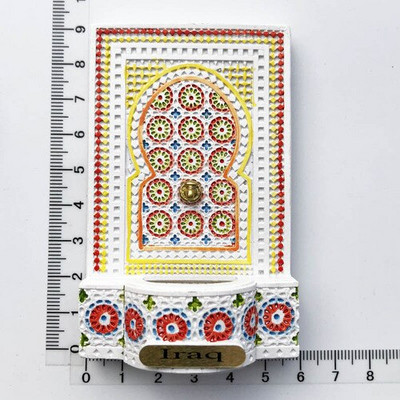 Magneti za hladnjak Suveniri Irak Dubai Kuvajt Naljepnice za hladnjake Bliski Istok Mozaik Turizam Zanati 3D Stol za čišćenje Uređenje doma