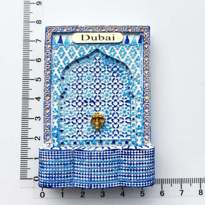 Magneti za hladnjak Suveniri Irak Dubai Kuvajt Naljepnice za hladnjake Bliski Istok Mozaik Turizam Zanati 3D Stol za čišćenje Uređenje doma