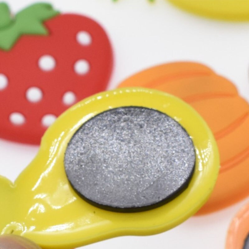 10 ks magnet na chladničku Dekorácia s ovocnými nálepkami Magnety na chladničku Kreslené detské magnety Dekorácia domácnosti Magnet na nástenku