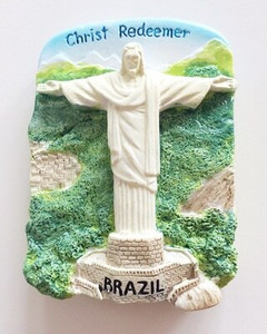 Corcovado Rio de Janeiro, Brazília Magnety na chladničku Spomienkové cestovanie po svete Magnetické nálepky na chladničku Dekorácia do domácnosti