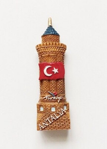 BABELEMI Suvenír z Turecka, Pamukkale, Efez, Istanbul, Apollo, magnet na chladničku, 3D magnet na chladničku, nálepka do kuchyne, darčeky do domácnosti, dekorácie