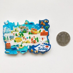 BABELEMI Suvenír z Turecka, Pamukkale, Efez, Istanbul, Apollo, magnet na chladničku, 3D magnet na chladničku, nálepka do kuchyne, darčeky do domácnosti, dekorácie