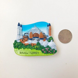BABELEMI Suvenír z Turecka, Pamukkale, Efez, Istanbul, Apollo, magnet na chladničku, 3D magnet na chladničku, nálepka do kuchyne, darčeky do domácnosti, dekorácie