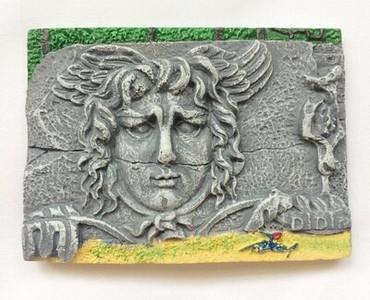 BABELEMI Suvenír z Turecka, Pamukkale, Efez, Istanbul, Apollo, magnet na chladničku, 3D magnet na chladničku, nálepka do kuchyne, darčeky do domácnosti, dekorácie