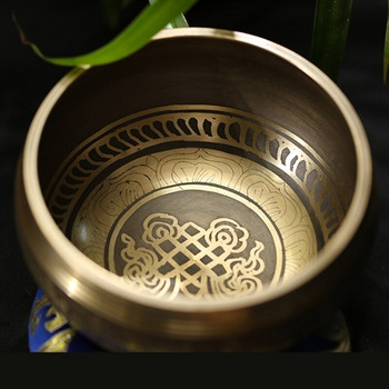 Ръчно изработен комплект звукова купа Тибетска молитвена купа Домакински декор Занаяти на едро