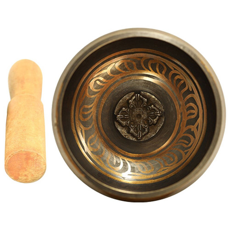 1 set castron cântând tibetan cu ciocan castron cu sunet pentru cântare meditație yoga