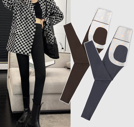 Naujo modelio moteriškos antblauzdžiai aukštu juosmeniu