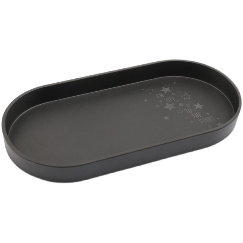 Új skandináv ovális lemez melamin egyszínű tálca uzsonnakulcs Nappali veranda ékszerek dísztárgyak tárolás otthoni dekoráció