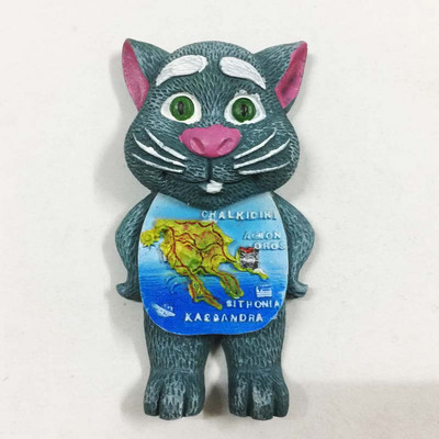 Graikija Santorini Atrakcionai Vaza Dovanų Krepšys 3D Šaldytuvas Šaldytuvas Magnetai Turizmas Suvenyrai Magnetiniai lipdukai Namų apdaila