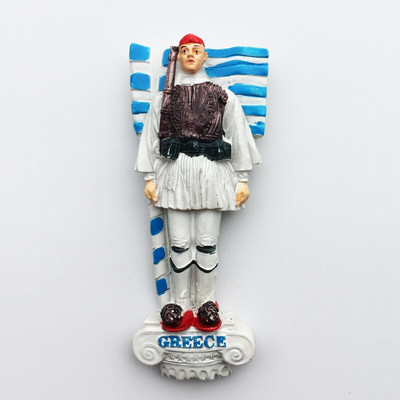 Graikija Santorini Atrakcionai Vaza Dovanų Krepšys 3D Šaldytuvas Šaldytuvas Magnetai Turizmas Suvenyrai Magnetiniai lipdukai Namų apdaila