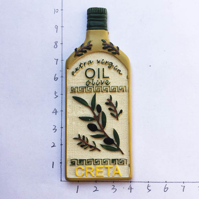 Graikija Santorini Atrakcionai Vaza Dovanų Krepšys 3D Šaldytuvas Šaldytuvas Magnetai Turizmas Suvenyrai Magnetiniai lipdukai Namų apdaila