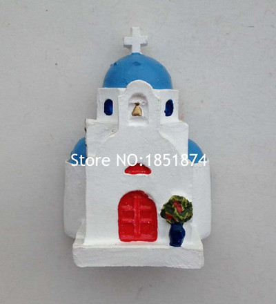 Graikija Santorini Atrakcionai Vaza Dovanų Krepšys 3D Šaldytuvas Šaldytuvas Magnetai Turizmas Suvenyrai Magnetiniai lipdukai Namų apdaila