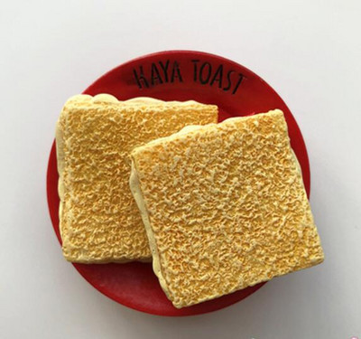 Malaysia Sand Surface Omlet Hainan Piletina Riža 3D Magneti za hladnjak Turistički suveniri Magnetske naljepnice za hladnjak Poklon