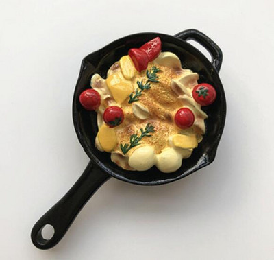 Malaysia Sand Surface Omlet Hainan Piletina Riža 3D Magneti za hladnjak Turistički suveniri Magnetske naljepnice za hladnjak Poklon