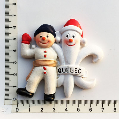 Ručne vyrobené 3D magnety na chladničku s totemom hnedého medveďa z kanadskej radnice v Ottawe, turistické suveníry, magnetické nálepky na chladničku.