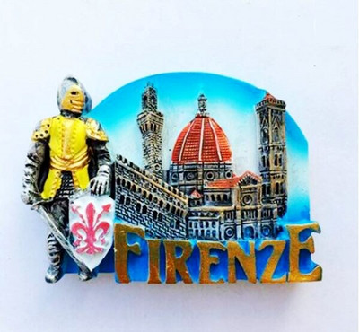 Ručne maľované 3D magnety na chladničku s motivom šikmej veže v Pise v Taliansku, suveníry z ciest po svete, magnetické nálepky na chladničku, bytové dekorácie