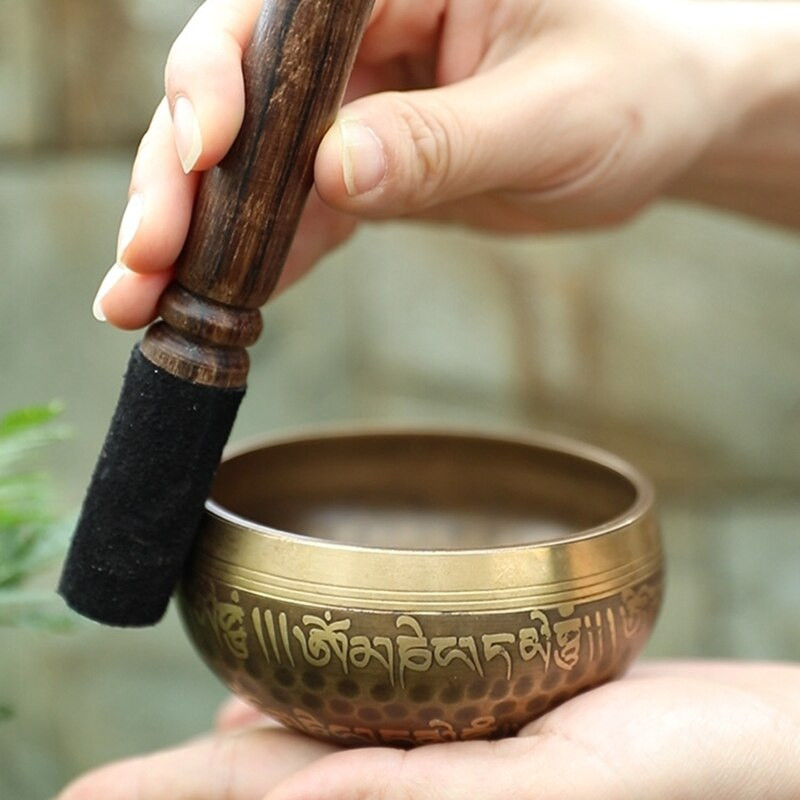 Nepálska tibetská budhistická sada misiek, podložka, krúžok, palička, meditácia, spievajúce misy, sada pre domácu spálňu, chrám, štúdio jogy, dekorácia, darček