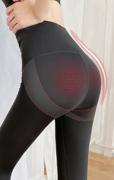 Jambiere sport de damă cu talie înaltă