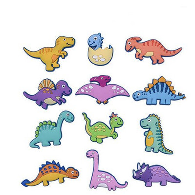 10 ks/sada roztomilých zvieracích magnetov na chladničku, kuchynskú dekoráciu, kreslený dinosaurus, magnety na chladničku, vtipná nálepka, detská hračka, darček