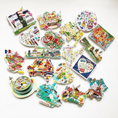 BABEMEMI SUA Canada Japonia Mexic Italia Australia Thailanda Londra New York Magneti pentru frigider Suvenir Autocolant magnetic pentru frigider