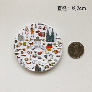 BABEMEMI SUA Canada Japonia Mexic Italia Australia Thailanda Londra New York Magneti pentru frigider Suvenir Autocolant magnetic pentru frigider