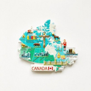 BABEMEMI SUA Canada Japonia Mexic Italia Australia Thailanda Londra New York Magneti pentru frigider Suvenir Autocolant magnetic pentru frigider