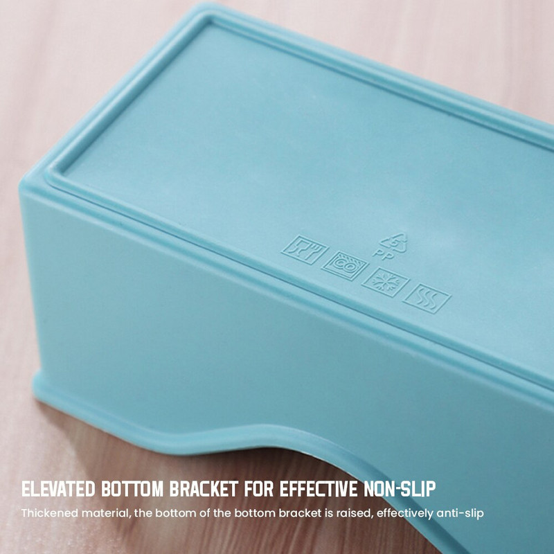 Set de 5 farfurii din plastic cu suport Durabil, rezistente la spargere Vase solide, durabile, sigure, reutilizabile, pentru mașina de spălat vase