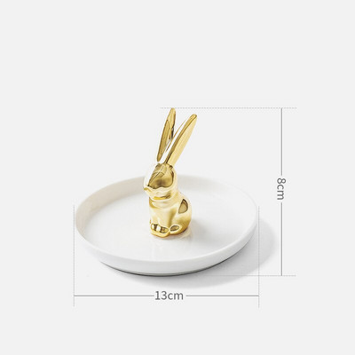 Keramika, šperky, náušnice, držiak na náhrdelník, kontajner, úložný tácko, kawaii jeleň, plameniak, jednorožec, severská bytová dekorácia