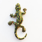 Barcelona, Španjolska Turizam Komemorativni 3D mozaik Gušter Gradska kuća Evil Crafts Magnet Magnet za hladnjak