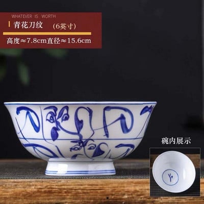 1 vnt 6 colių makaronų dubuo kiniškas Jingdezhen Famille Rose porcelianinis gėlių peizažas drakono dizaino dubuo antikvariniai imitaciniai stalo reikmenys