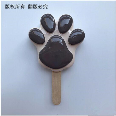 Nou pictat manual Mango Ciocolată Înghețată 3D Magneți pentru frigider Suveniruri de călătorie în lume Autocolant magnetic pentru frigider Home Decor