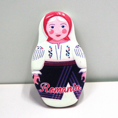 Gyanta hűtőmágnes Brüsszel Spanyolország India Kanada papagáj Emléktárgy Hűtőszekrény Mágneses matrica Kézműves lakberendezés