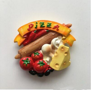 Francuska Papirnata vrećica od grubih zrna 3D smola Magneti za hladnjak Turistički suveniri Magnetske naljepnice za hladnjake Uređenje doma