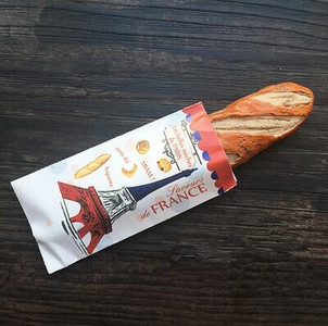 Francuska Papirnata vrećica od grubih zrna 3D smola Magneti za hladnjak Turistički suveniri Magnetske naljepnice za hladnjake Uređenje doma