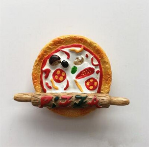 Francuska Papirnata vrećica od grubih zrna 3D smola Magneti za hladnjak Turistički suveniri Magnetske naljepnice za hladnjake Uređenje doma