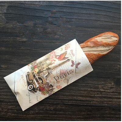 Francuska Papirnata vrećica od grubih zrna 3D smola Magneti za hladnjak Turistički suveniri Magnetske naljepnice za hladnjake Uređenje doma