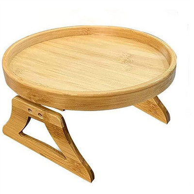 Prenosný okrúhly opakovane použiteľný klip na pohovku, stolík do spálne, obývačka, hotel, telefón, džús, stôl na pitie