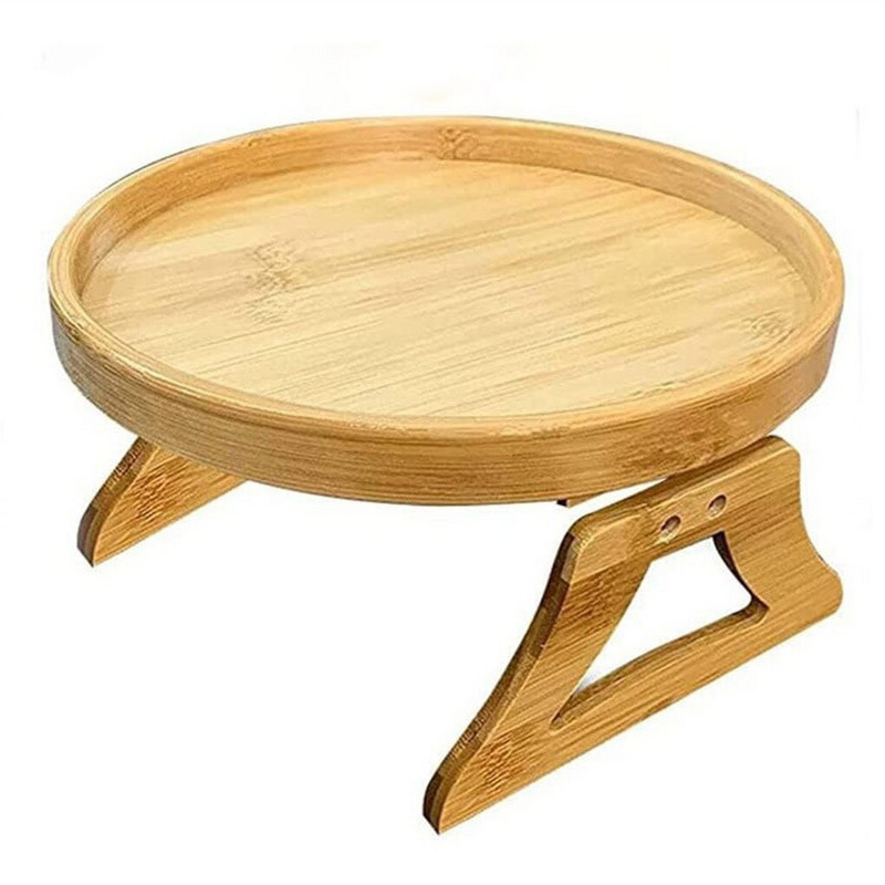 Prenosný okrúhly opakovane použiteľný klip na pohovku, stolík do spálne, obývačka, hotel, telefón, džús, stôl na pitie