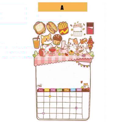 Mosodo šaldytuvo magnetas namų dekoravimui šaldytuvo magnetinis lipdukas Mieli magnetai šaldytuvo dekoravimui pranešimų lentos lipdukai