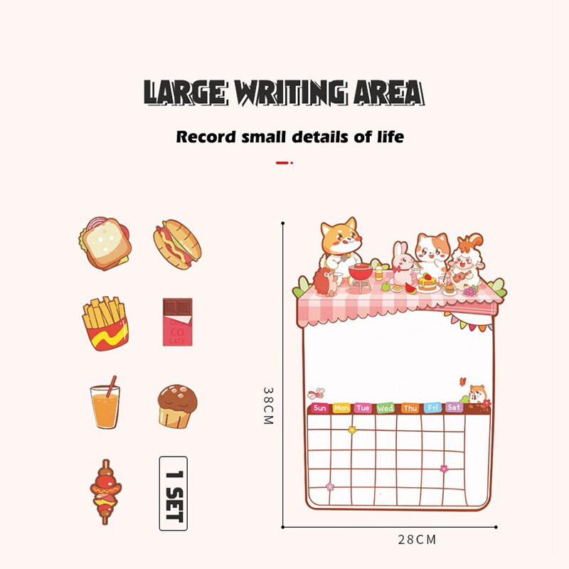 Mosodo šaldytuvo magnetas namų dekoravimui šaldytuvo magnetinis lipdukas Mieli magnetai šaldytuvo dekoravimui pranešimų lentos lipdukai