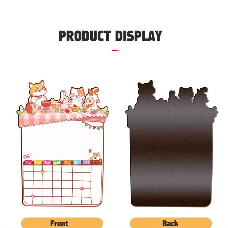 Mosodo šaldytuvo magnetas namų dekoravimui šaldytuvo magnetinis lipdukas Mieli magnetai šaldytuvo dekoravimui pranešimų lentos lipdukai