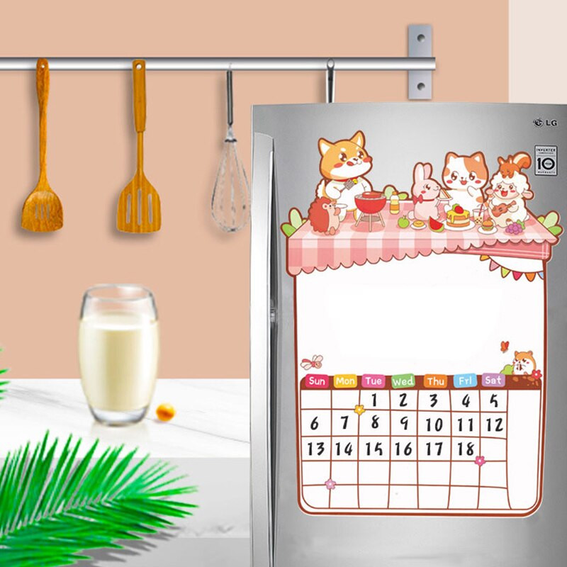 Mosodo šaldytuvo magnetas namų dekoravimui šaldytuvo magnetinis lipdukas Mieli magnetai šaldytuvo dekoravimui pranešimų lentos lipdukai