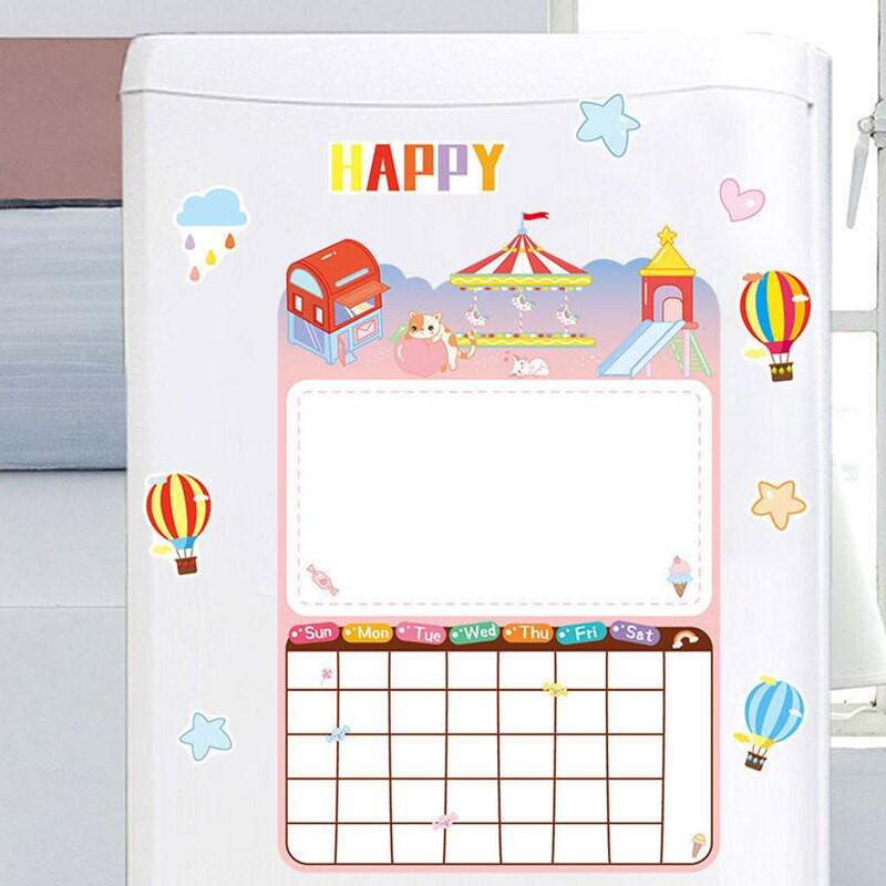 Mosodo šaldytuvo magnetas namų dekoravimui šaldytuvo magnetinis lipdukas Mieli magnetai šaldytuvo dekoravimui pranešimų lentos lipdukai