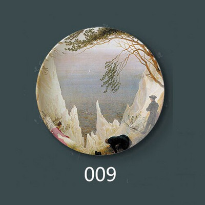 Caspar David Friedrich pictură farfurii decorative ceramică acasă hotel pictură artistică în ulei farfurie artă pentru farfurie de perete