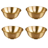 Réz felajánló tál Triple Hold Pentacle felajánló tál Buddhista tál jóga meditációhoz Oltári kellékek Égő maszatoló tál