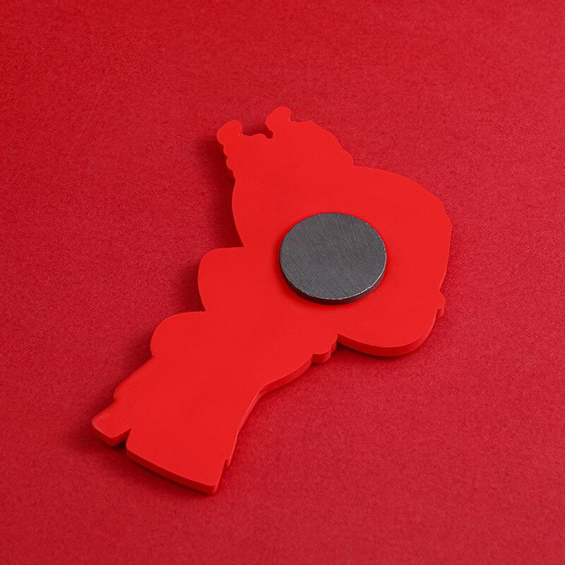 Mini magnetická nálepka na chladničku, trojrozmerná personalizovaná magnetická nálepka na chladničku pre nevestu, svadobné dekorácie pre pár.