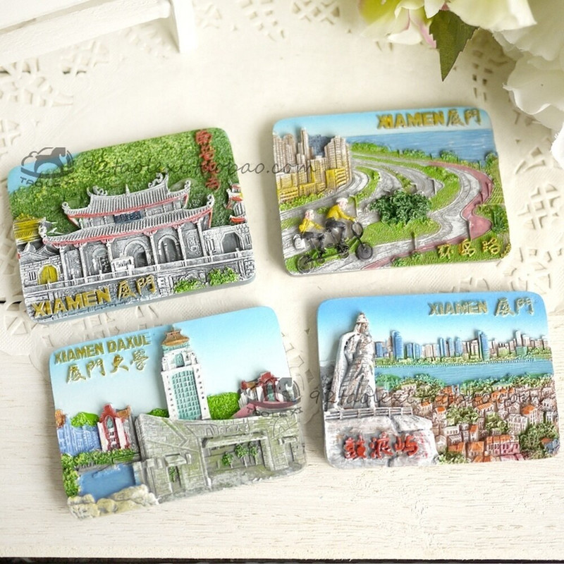 BABELEMI Shanghai Xinjiang Nanjing Beijing Xi'an Wuhan Chaoshan Dalian Harbin Sudzhou Chengdu Guilin Китай Сувенирен магнит за хладилник