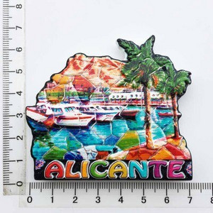 BABELEMI Suveniruri în Spania Magneti de frigider Barcelona Madrid Mallorca Valencia Sevilla Corvador Flamingo Girona Clădire faimoasă