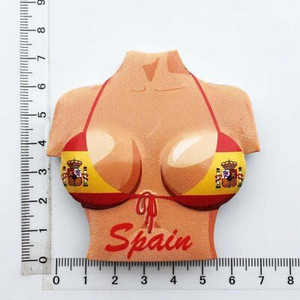 BABELEMI Suveniruri în Spania Magneti de frigider Barcelona Madrid Mallorca Valencia Sevilla Corvador Flamingo Girona Clădire faimoasă