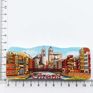 BABELEMI Suveniruri în Spania Magneti de frigider Barcelona Madrid Mallorca Valencia Sevilla Corvador Flamingo Girona Clădire faimoasă